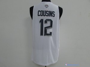 Maillot NBA Pas Cher USA 2016 DeMarcus Cousins 12 Blanc