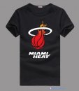 T-Shirt NBA Pas Cher Miami Heat Noir 3