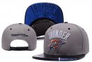 Bonnet NBA Oklahoma City 2016 Thunder Gris Noir