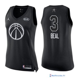 Maillot NBA Pas Cher All Star 2018 Femme Bradley Beal 3 Noir