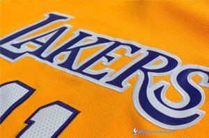 Maillot NBA Pas Cher Los Angeles Lakers Yi 11 Jaune