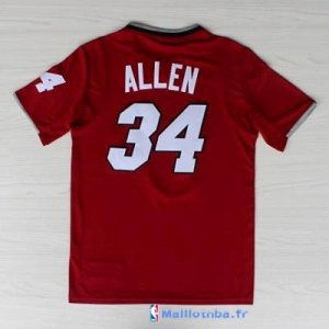 Maillot NBA Pas Cher Noël Miami Heat Allen 34 Rouge