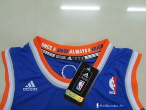 Maillot NBA Pas Cher New York Knicks Junior Carmelo Anthony 7 Bleu