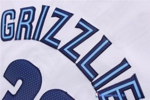 Maillot NBA Pas Cher Memphis Grizzlies Pau Gasol 33 Blanc