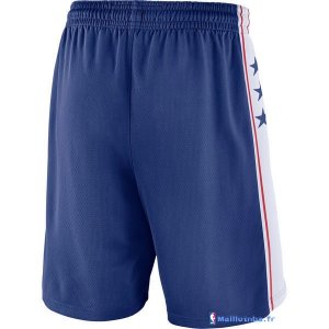 Pantalon NBA Pas Cher Philadelphia Sixers Nike Bleu