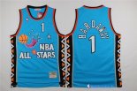 Maillot NBA Pas Cher All Star 1996 Anfernee Hardaway 1 Bleu