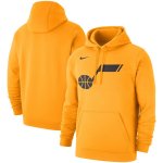 Utah Jazz Nike Gold 2019/20 Statement Edition Club Pullover Hoodie
