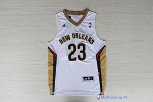 Maillot NBA Pas Cher New Orleans Pelicans Anthony Davis 23 Blanc