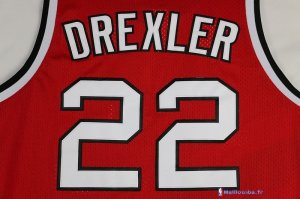 Maillot NBA Pas Cher Portland Trail Blazers Clyde Drexler 22 Rouge