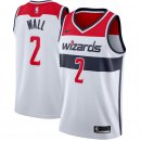 Washington Wizards John Wall Nike White Swingman Jersey - Association Edition