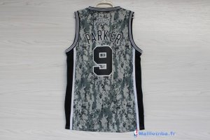 Maillot NBA Pas Cher San Antonio Spurs Tony Parker 9 Vert