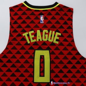 Maillot NBA Pas Cher Atlanta Hawks Jeff Teague 0 Rouge