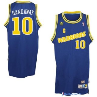 Maillot NBA Pas Cher Golden State Warriors Anfernee Hardaway 10 Retro Bleu