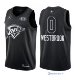 Maillot NBA Pas Cher NBA All Star 2018 Russell Westbrook 0 Noir