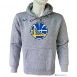 Sweat Capuche NBA Golden State Warriors Nike Gris