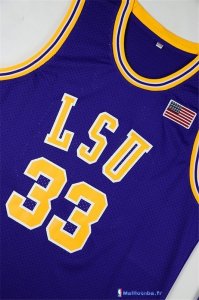 Maillot NCAA Pas Cher LSU Shaquille O'Neal 33 Pourpre