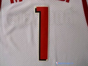 Maillot NBA Pas Cher Houston Rockets Tracy McGrady 1 Blanc