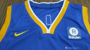 Maillot NBA Pas Cher Golden State Warriors Klay Thompson 11 Bleu 2017/18