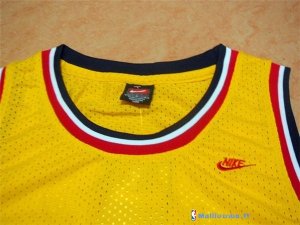 Maillot NCAA Pas Cher Maryland Leonard Kevin 34 Bias Jaune