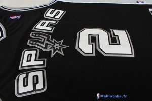 Maillot NBA Pas Cher San Antonio Spurs Kawhi Leonard 2 Noir