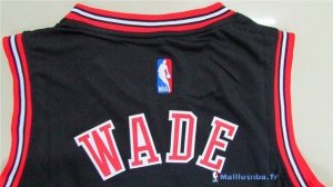 Maillot NBA Pas Cher Chicago Bulls Dwyane Wade 3 2016 Noir