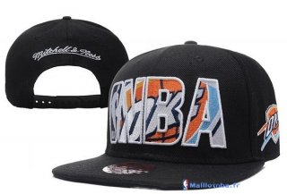 Bonnet NBA Oklahoma City 2016 Thunder Noir 01