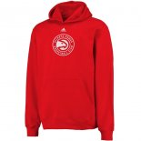 Atlanta Hawks adidas Red Primary Logo Pullover Hoodie