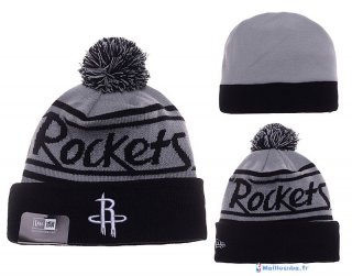 Tricoter un Bonnet NBA Houston Rockets 2016 Noir Gris