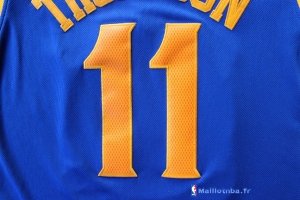 Maillot NBA Pas Cher Golden State Warriors Klay Thompson 11 Bleu