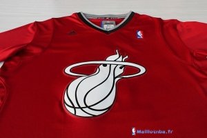 Maillot NBA Pas Cher Noël Miami Heat James 6 Rouge