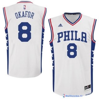 Maillot NBA Pas Cher Philadelphia Sixers Julius Erving 8 Blanc