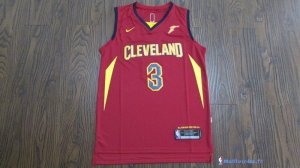 Maillot NBA Pas Cher Cleveland Cavaliers Isaiah Thomas 3 Rouge 2017/18