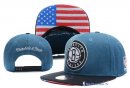 Bonnet NBA Brooklyn Nets USA 2016 Drapeau Bleu