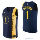 Maillot NBA Pas Cher Indiana Pacers Lance Stephenson 1 Nike Marine Ville 2017/18