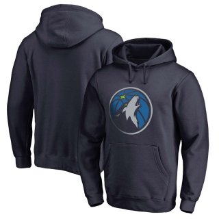 Minnesota Timberwolves Fanatics Branded Navy Primary Logo Pullover Hoodie