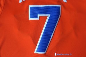 Maillot NBA Pas Cher Noël New York Knicks Anthony 7 Orange