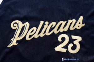 Maillot NBA Pas Cher Noël New Orleans Pelicans Davis 23 Noir