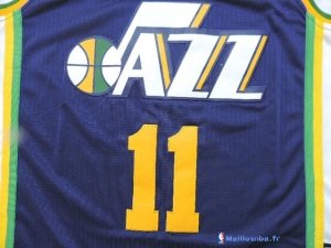 Maillot NBA Pas Cher Utah Jazz Junior Dante Exum 11 Bleu