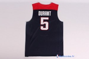 Maillot NBA Pas Cher USA 2014 Durant 5 Noir