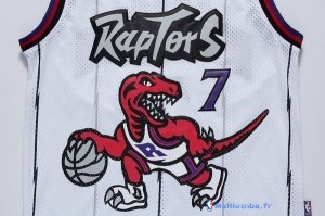 Maillot NBA Pas Cher Toronto Raptors Kyle Lowry 7 Retro Blanc
