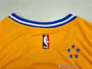 Maillot NBA Pas Cher Golden State Warriors Harrison Barnes 40 Jaune