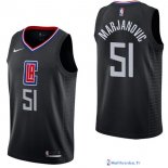 Maillot NBA Pas Cher Los Angeles Clippers Boban Marjanovic 51 Noir Statement 2017/18