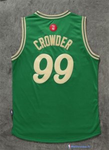 Maillot NBA Pas Cher Noël Boston Celtics Crowder 99 Vert