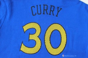 Survetement NBA Pas Cher Golden State Warriors 2016 Stephen Curry 30 Bleu