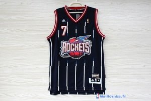 Maillot NBA Pas Cher Houston Rockets Jeremy Lin 7 Retro Bleu