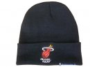 Tricoter un Bonnet NBA 2017 Miami Heat Noir