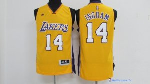 Maillot NBA Pas Cher Los Angeles Lakers Ingram 14 Jaune