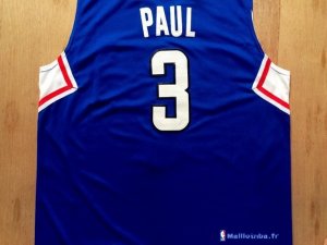 Maillot NBA Pas Cher Los Angeles Clippers Chris Paul 3 Bleu