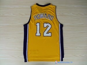 Maillot NBA Pas Cher Los Angeles Lakers Dwight Howard 12 Jaune