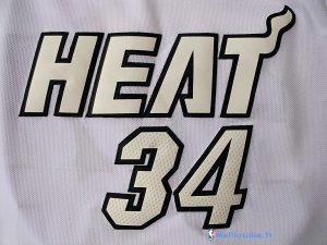 Maillot NBA Pas Cher Miami Heat Ray Allen 34 Blanc